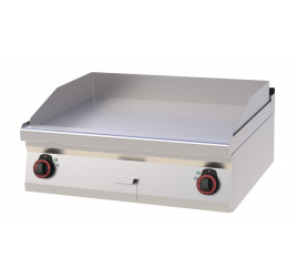 2 zónás RedFox asztali elektromos rostlap sima, öntöttvas sütőfelülettel